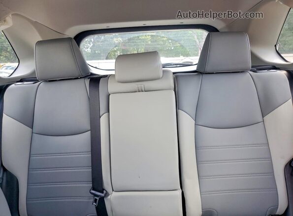 2T3C1RFV6KW012363 2019 TOYOTA RAV4 Silver Rear seats view