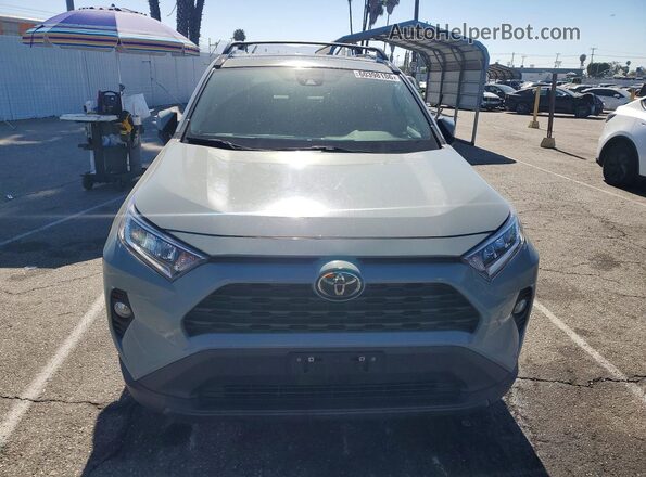 2T3C1RFV6MW145952 2021 TOYOTA RAV4 Серый Вид спереди