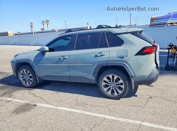 2T3C1RFV6MW145952 2021 TOYOTA RAV4 Серый Задняя левая четверть