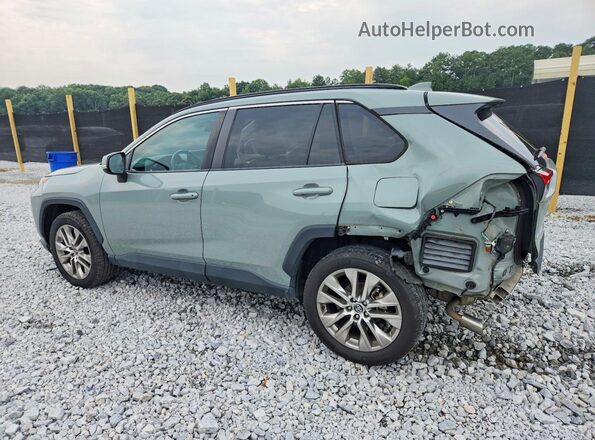 2T3C1RFV7MC088758 2021 TOYOTA RAV4 Green Rear left