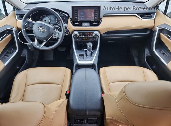 2T3C1RFV7MC088758 2021 TOYOTA RAV4 Green Dashboard view