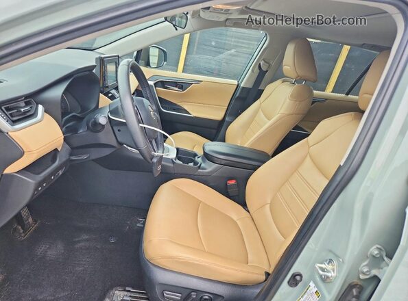 2T3C1RFV7MC088758 2021 TOYOTA RAV4 Green Front interior view