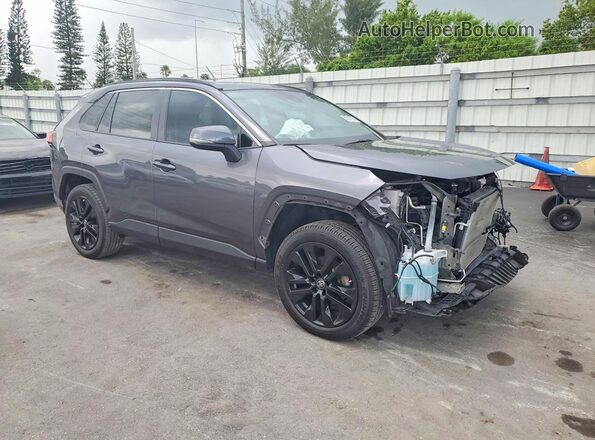 2T3C1RFV8MC172538 2021 TOYOTA RAV4 Серый Передняя правая четверть