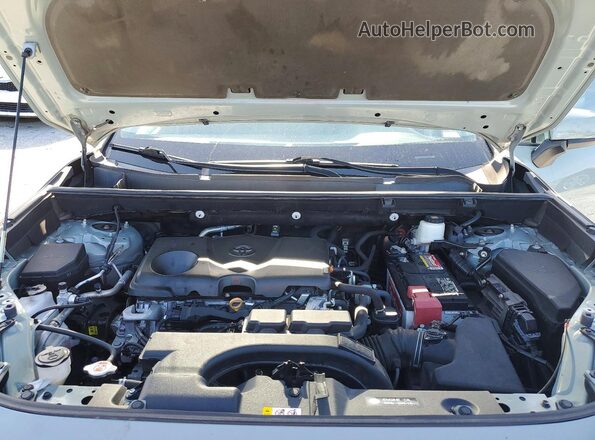 2T3C1RFV8MW138632 2021 TOYOTA RAV4 Beige ძრავის განყოფილების ხედი