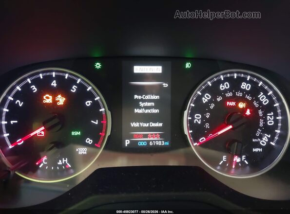 2T3C1RFV8MW155625 2021 TOYOTA RAV4 Dark Blue Вид задних сидений