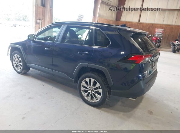 2T3C1RFV8MW155625 2021 TOYOTA RAV4 Dark Blue Задняя левая четверть