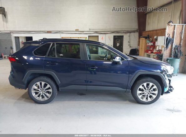 2T3C1RFV8MW155625 2021 TOYOTA RAV4 Dark Blue Вид задней части салона