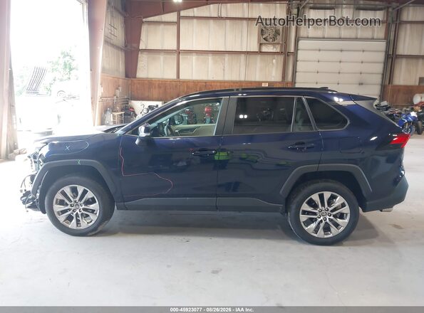2T3C1RFV8MW155625 2021 TOYOTA RAV4 Dark Blue Панорамный вид салона 360°