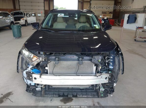 2T3C1RFV8MW155625 2021 TOYOTA RAV4 Dark Blue Вид щитка приборов