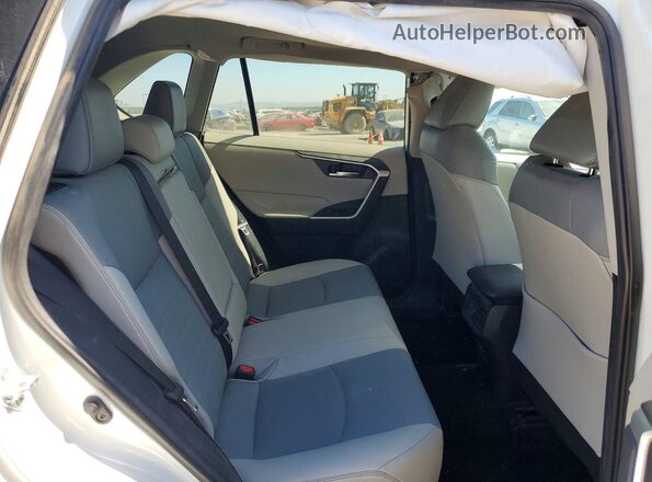 2T3C1RFV8MW165121 2021 TOYOTA RAV4 White Հետևի նստատեղերի տեսք
