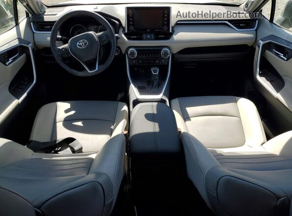 2T3C1RFV8MW165121 2021 TOYOTA RAV4 White Առջևի վահանակի տեսք
