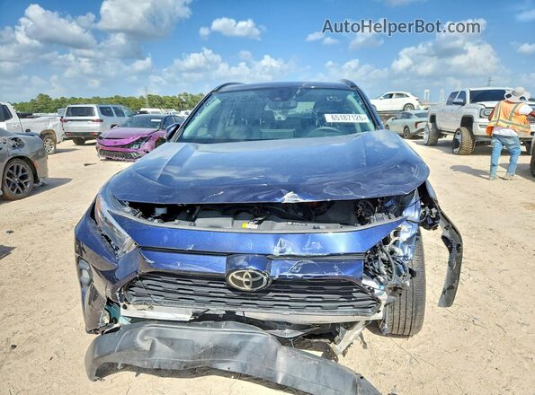2T3C1RFV8RW302985 2024 TOYOTA RAV4 Blue Front view