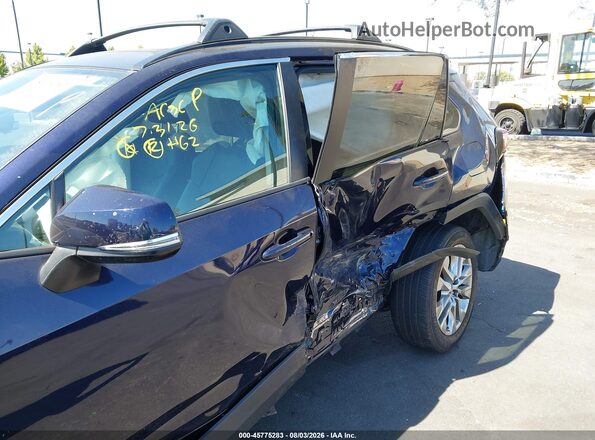 2T3C1RFV8RW332035 2024 TOYOTA RAV4 Blue Front view