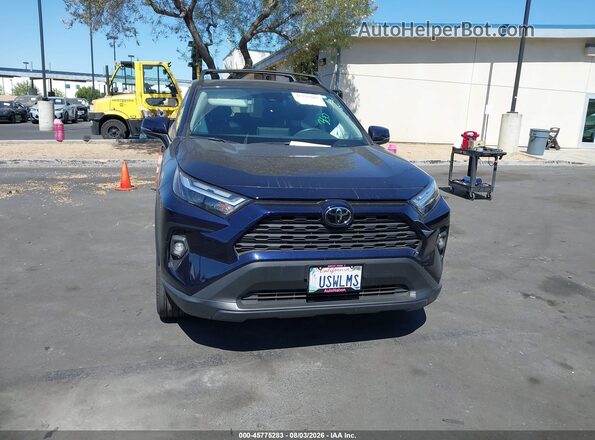 2T3C1RFV8RW332035 2024 TOYOTA RAV4 Blue Rear interior view
