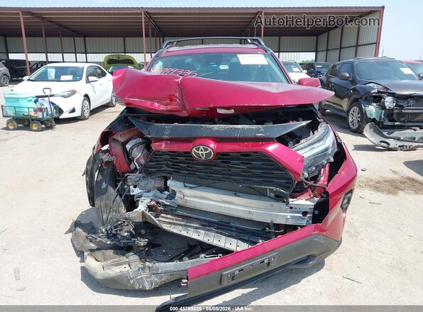 2T3C1RFV8RW338210 2024 TOYOTA RAV4 Red Widok zestawu wskaźników