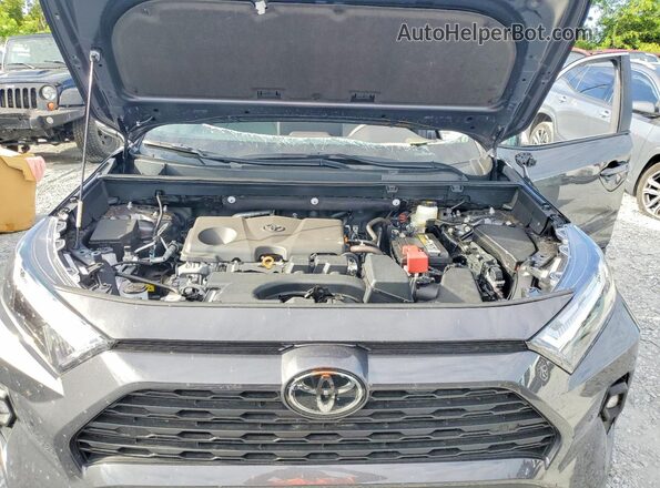 2T3C1RFV8SW418502 2025 TOYOTA RAV4 Gray Engine compartment view