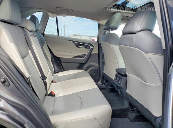 2T3C1RFV8SW418502 2025 TOYOTA RAV4 Gray Rear interior view