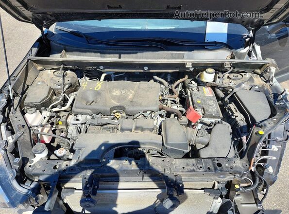 2T3C1RFV9PW263451 2023 TOYOTA RAV4 Black ძრავის განყოფილების ხედი