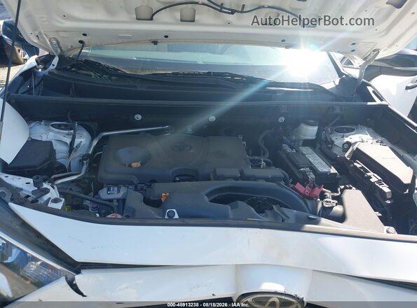 2T3C1RFVXKC031077 2019 TOYOTA RAV4 Белый Вид сзади