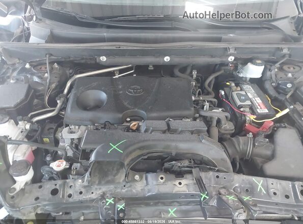 2T3C1RFVXKW008977 2019 TOYOTA RAV4 Black Вид ззаду