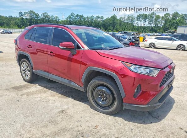 2T3C1RFVXMW136896 2021 TOYOTA RAV4 Burgundy Առջևի աջ