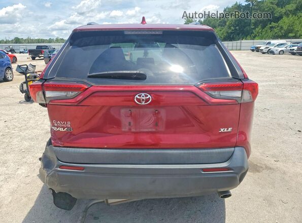 2T3C1RFVXMW136896 2021 TOYOTA RAV4 Burgundy Հետևի տեսք