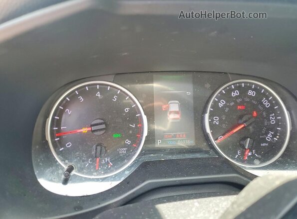 2T3C1RFVXMW136896 2021 TOYOTA RAV4 Burgundy Սարքավորումների վահանակի տեսք