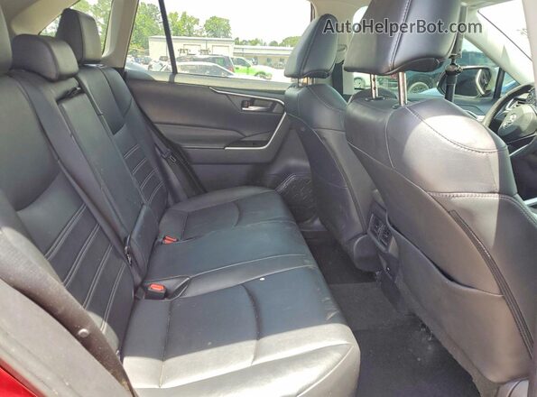 2T3C1RFVXMW136896 2021 TOYOTA RAV4 Burgundy Սալոնի հետևի տեսք