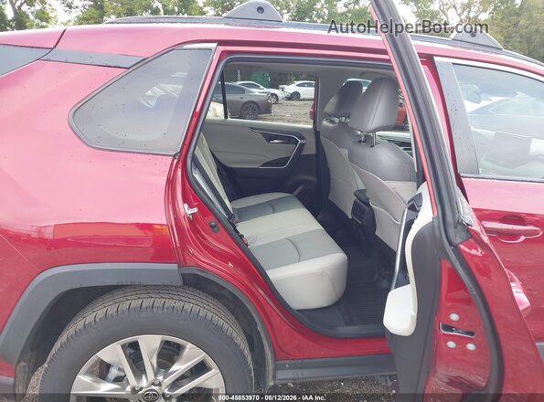 2T3C1RFVXMW173382 2021 TOYOTA RAV4 Red VIN կոդի պիտակի տեսք