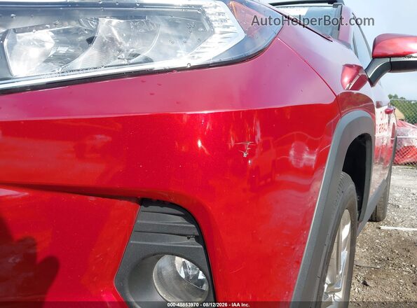 2T3C1RFVXMW173382 2021 TOYOTA RAV4 Red Դիմացի տեսք