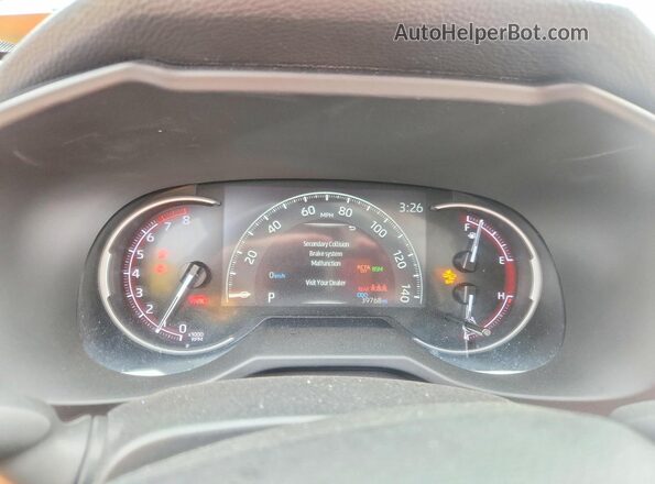 2T3C1RFVXRW308920 2024 TOYOTA RAV4 White Սարքավորումների վահանակի տեսք