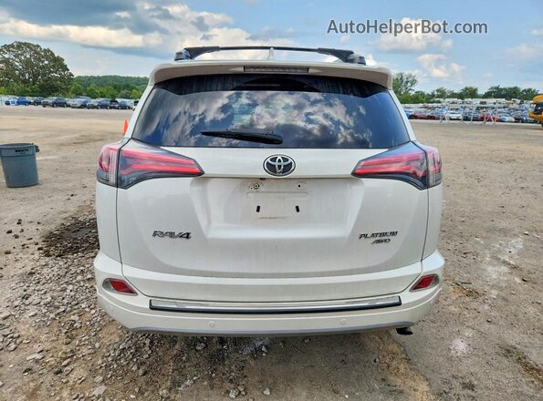 2T3DFREV0HW667988 2017 TOYOTA RAV4 White უკანა ხედი