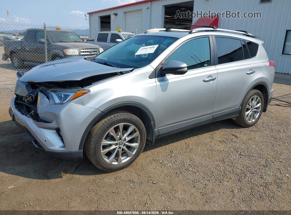 2T3DFREV0JW856162 2018 TOYOTA RAV4 Silver Front left