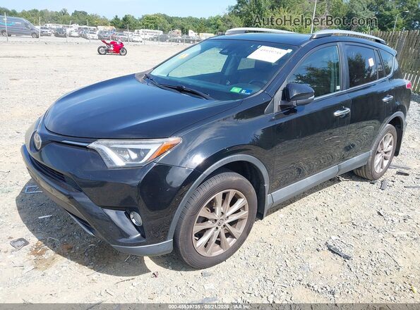 2T3DFREV1HW579046 2017 TOYOTA RAV4 Черный Передняя левая четверть