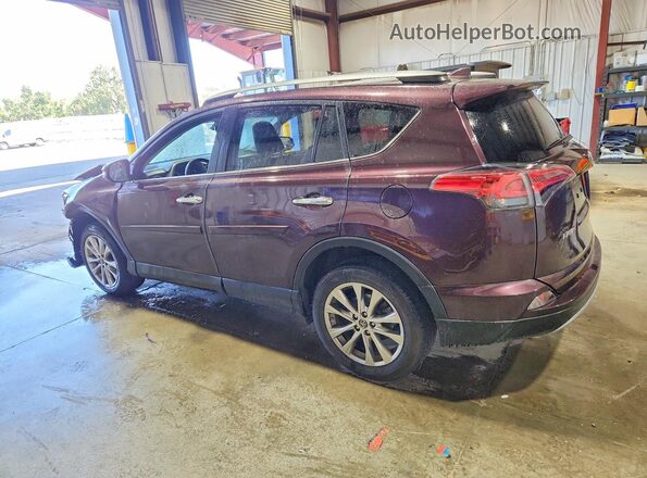 2T3DFREV1JW707906 2018 TOYOTA RAV4 Purple Tył lewy