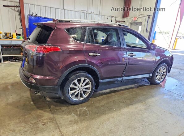 2T3DFREV1JW707906 2018 TOYOTA RAV4 Purple Tył prawy