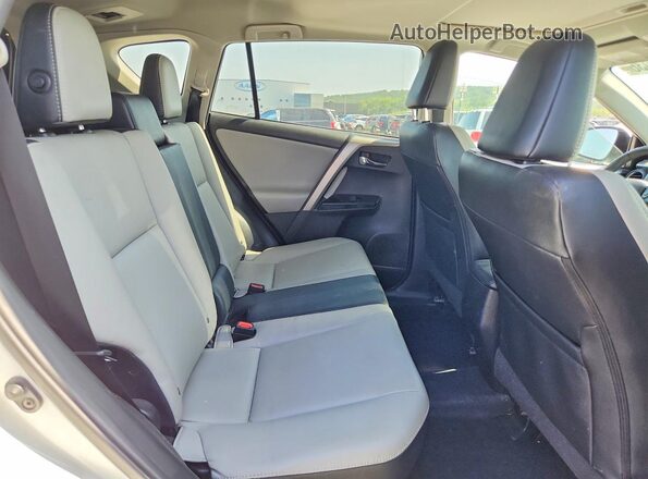 2T3DFREV2HW577242 2017 TOYOTA RAV4 White Rear interior view