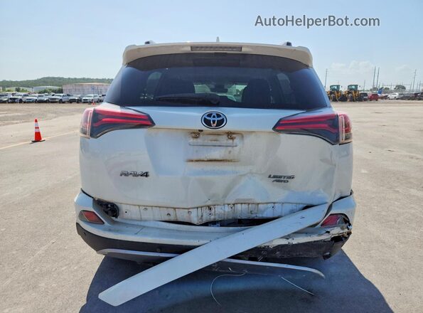 2T3DFREV2HW577242 2017 TOYOTA RAV4 White Rear view