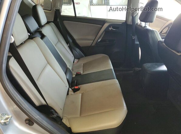 2T3DFREV3JW724450 2018 TOYOTA RAV4 Silver Rear interior view