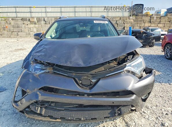 2T3DFREV4GW481174 2016 TOYOTA RAV4 Gray Widok z przodu