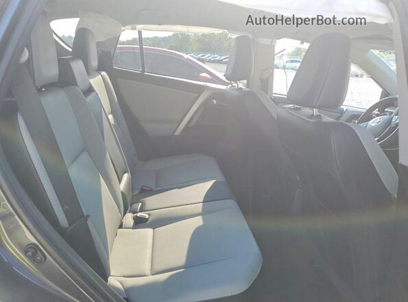 2T3DFREV4GW481174 2016 TOYOTA RAV4 Gray Widok wnętrza z tyłu