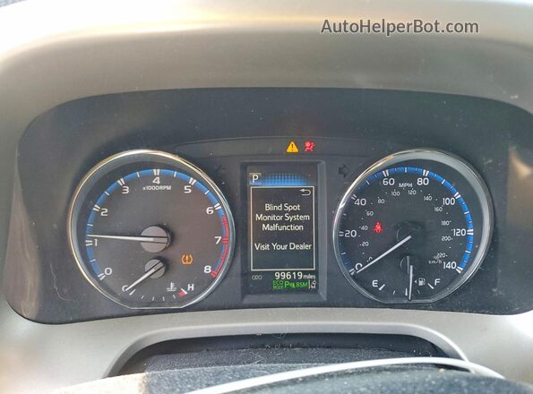 2T3DFREV4GW481174 2016 TOYOTA RAV4 Gray Widok zestawu wskaźników