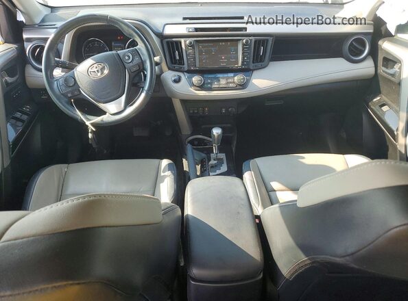 2T3DFREV4GW481174 2016 TOYOTA RAV4 Gray Widok deski rozdzielczej