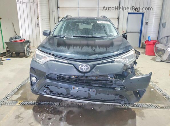 2T3DFREV4GW494071 2016 TOYOTA RAV4 Black წინა ხედი