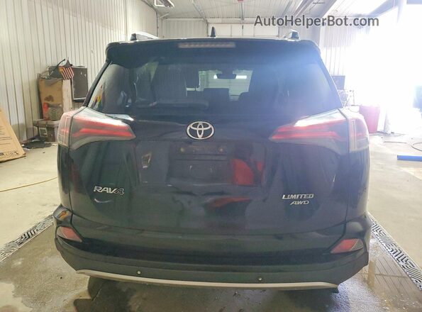 2T3DFREV4GW494071 2016 TOYOTA RAV4 Black უკანა ხედი