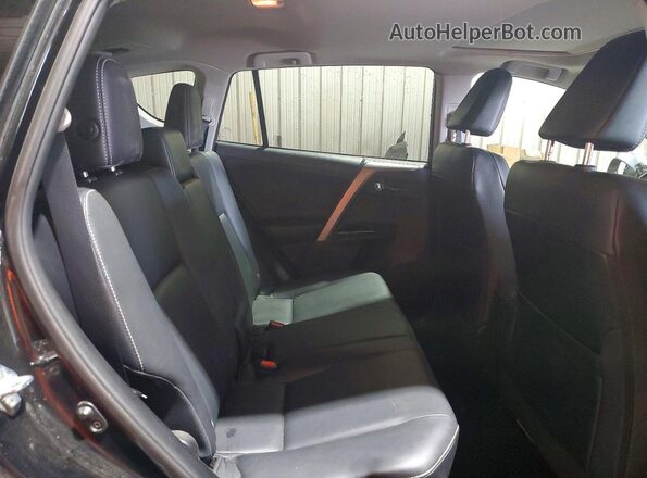 2T3DFREV4GW494071 2016 TOYOTA RAV4 Black უკანა სალონის ხედი
