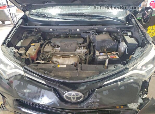 2T3DFREV4GW494071 2016 TOYOTA RAV4 Black ძრავის განყოფილების ხედი