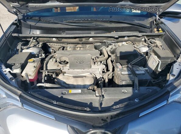2T3DFREV4GW501472 2016 TOYOTA RAV4 Silver Widok komory silnika