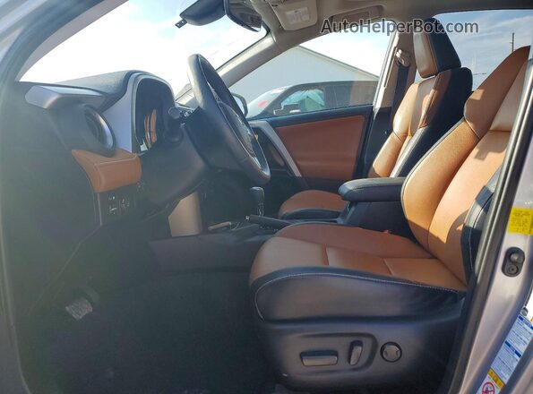 2T3DFREV4GW501472 2016 TOYOTA RAV4 Silver Widok wnętrza z przodu