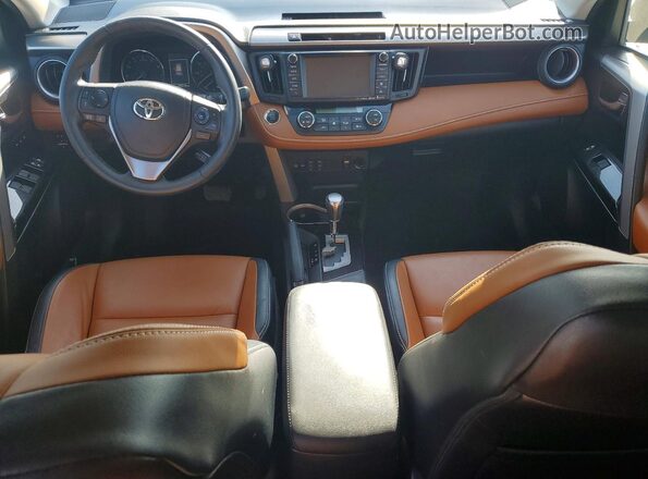 2T3DFREV4GW501472 2016 TOYOTA RAV4 Silver Widok deski rozdzielczej
